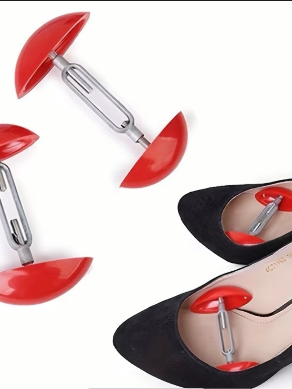 ✅🌹Shoe Tree Stretchers with Red Inserts